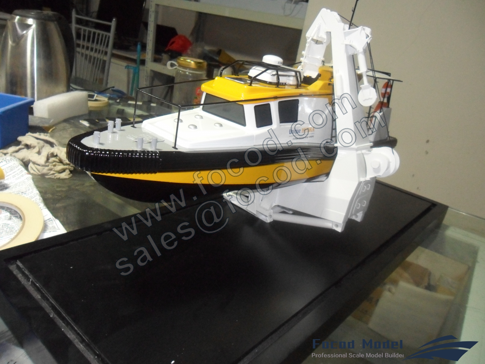 customized model of 14m Diving Support Vessel